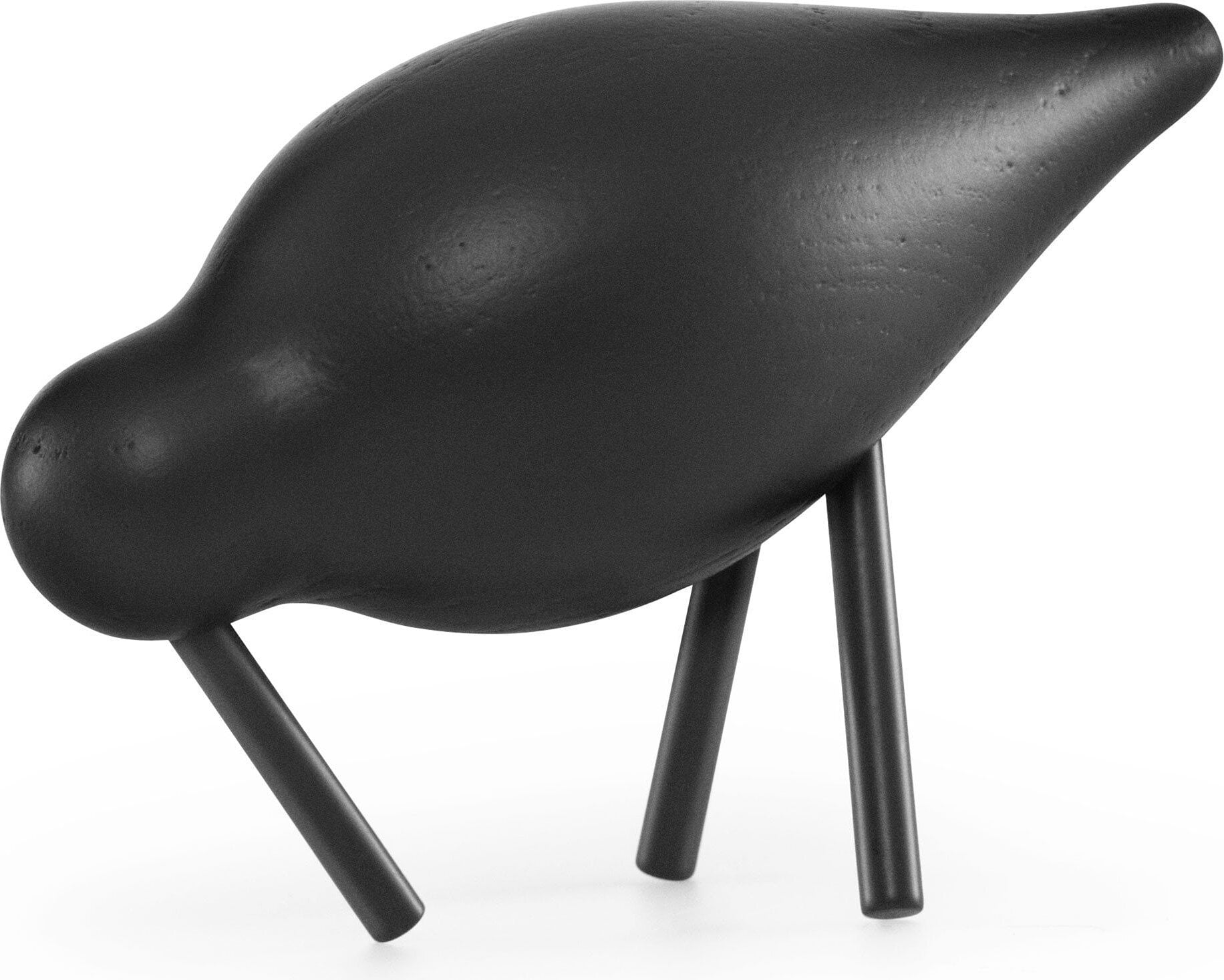 Figurka dekoracyjna Shorebird S cały czarny
