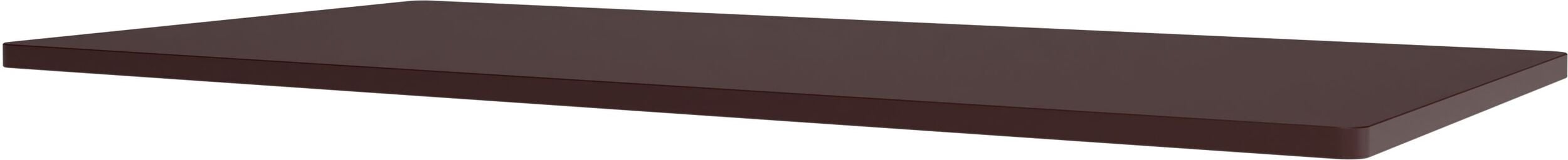 Blat MDF do systemu modułowego Panton Wire 70 1 x 34 8 cm bordowy
