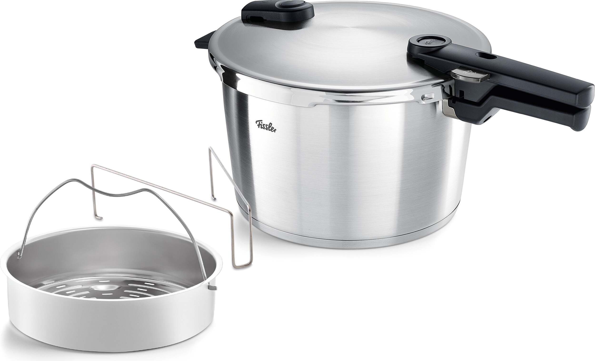 Szybkowar z wkładem parowym Vitaquick Premium 6 l