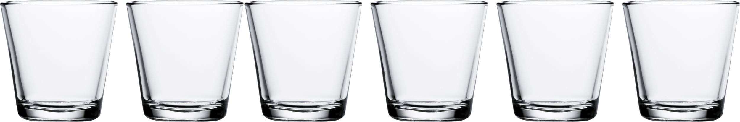 Szklanki Kartio 210 ml przezroczyste 6 szt.