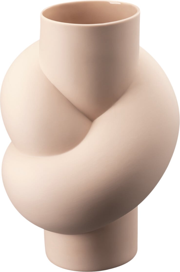 Wazon Node 25 cm beżowy
