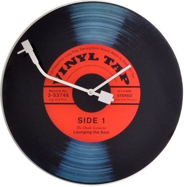 Zegar ścienny Vinyl Tap