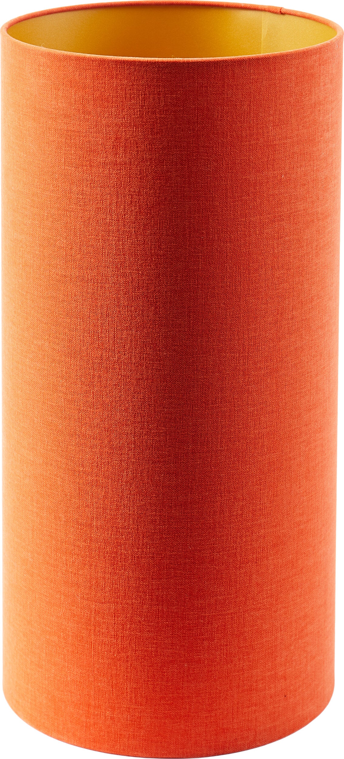 Abażur do lampy Soft Canvas 25 cm pomarańczowy