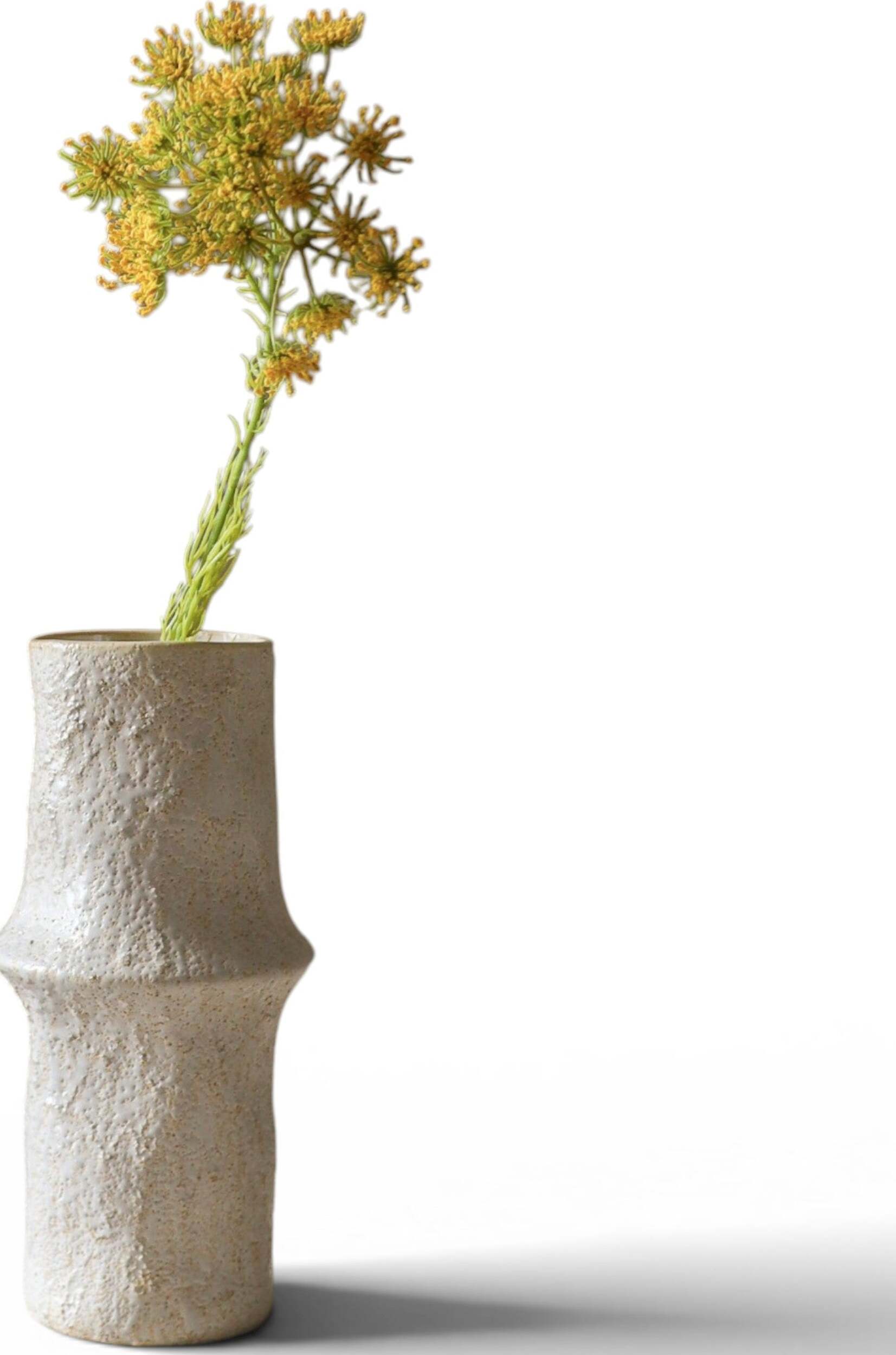 Kwiat sztuczny Botane marchew dzika 67 cm żółta