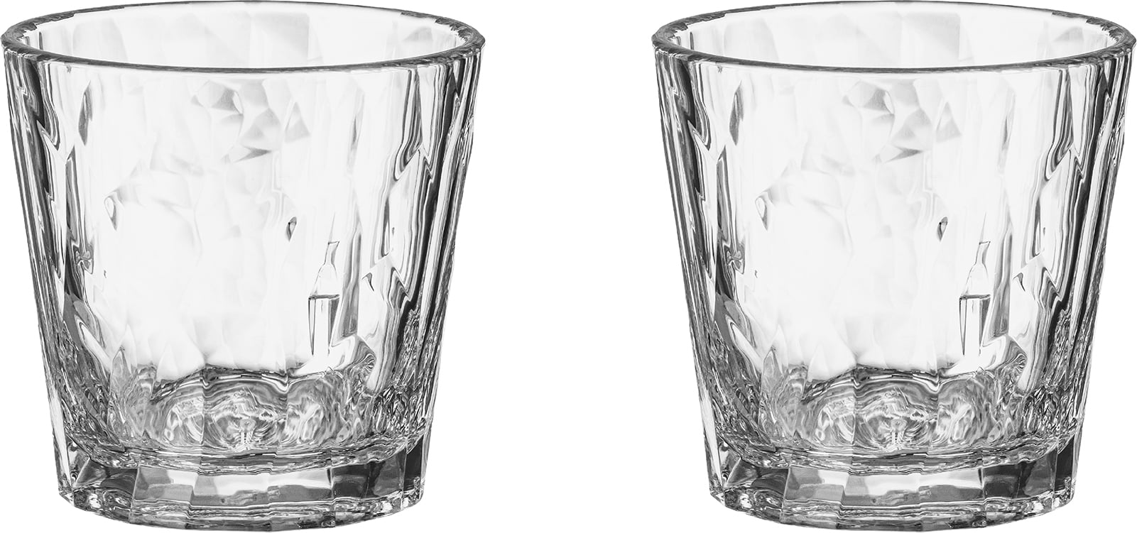 Szklanki z tworzywa Club No. 29 Tritan 100 ml przezroczyste 2 szt.