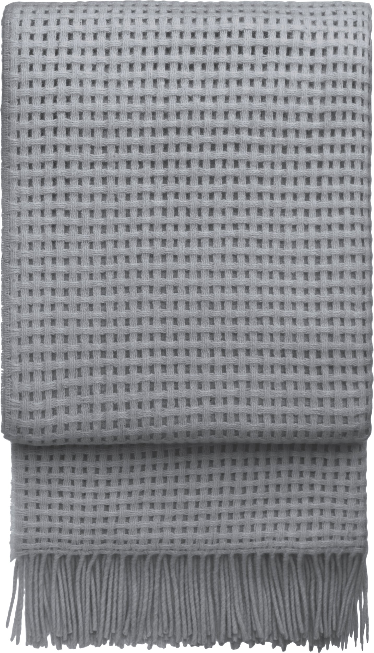 Koc Basket 130 x 200 cm jasnoszary