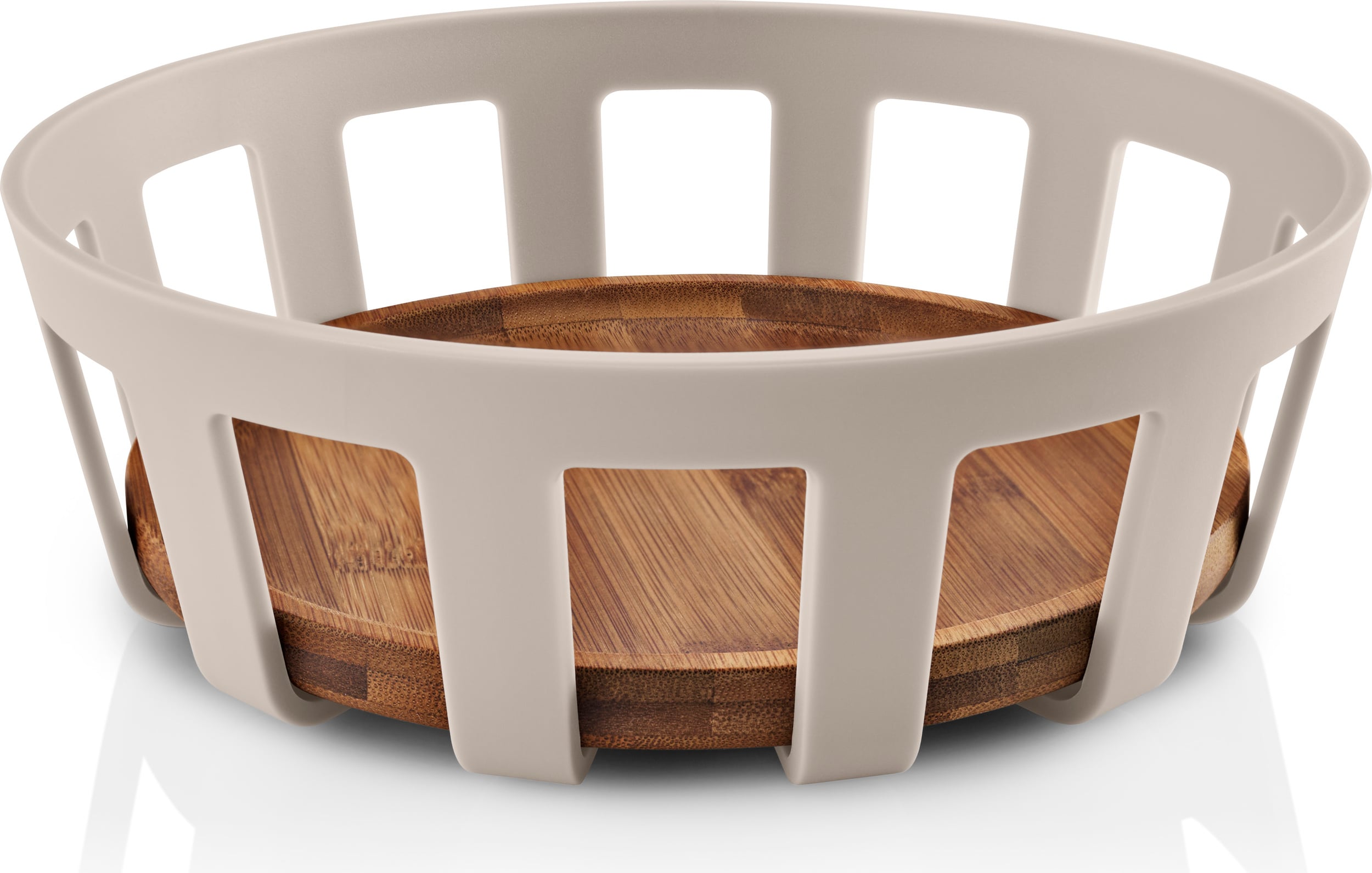 Kosz na pieczywo Nordic Kitchen 22 cm piaskowy bambusowy