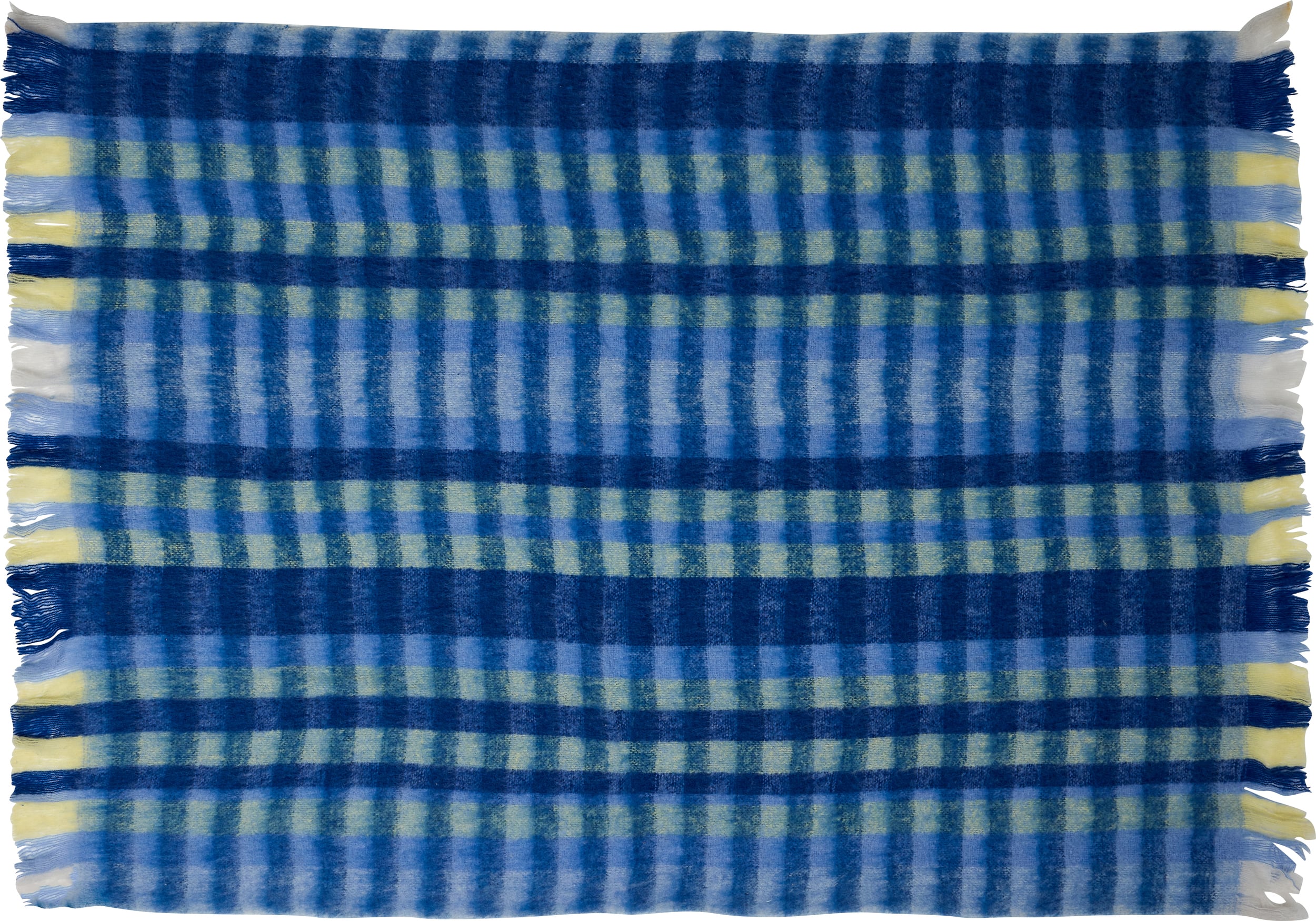 Koc Loom 140 x 200 cm niebieski
