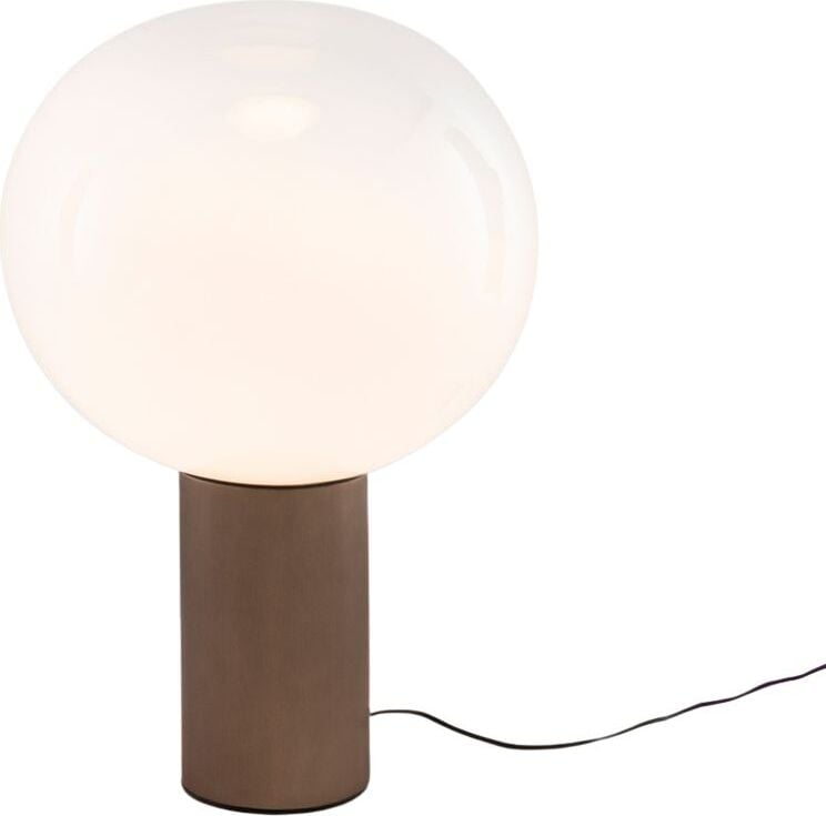 Lampa stołowa Laguna 37 cm brązowa