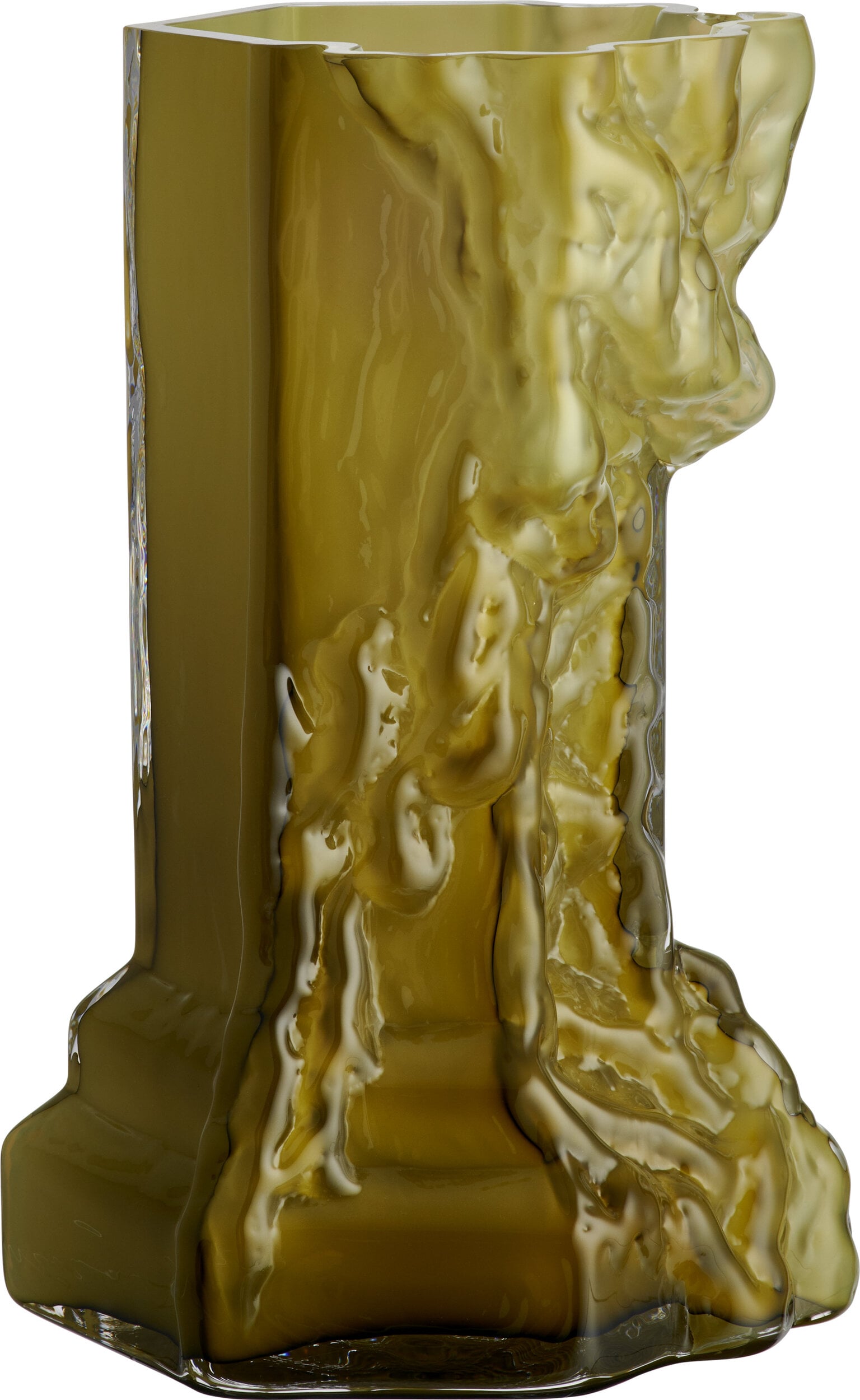 Wazon Rocky Baroque 35 cm oliwkowy