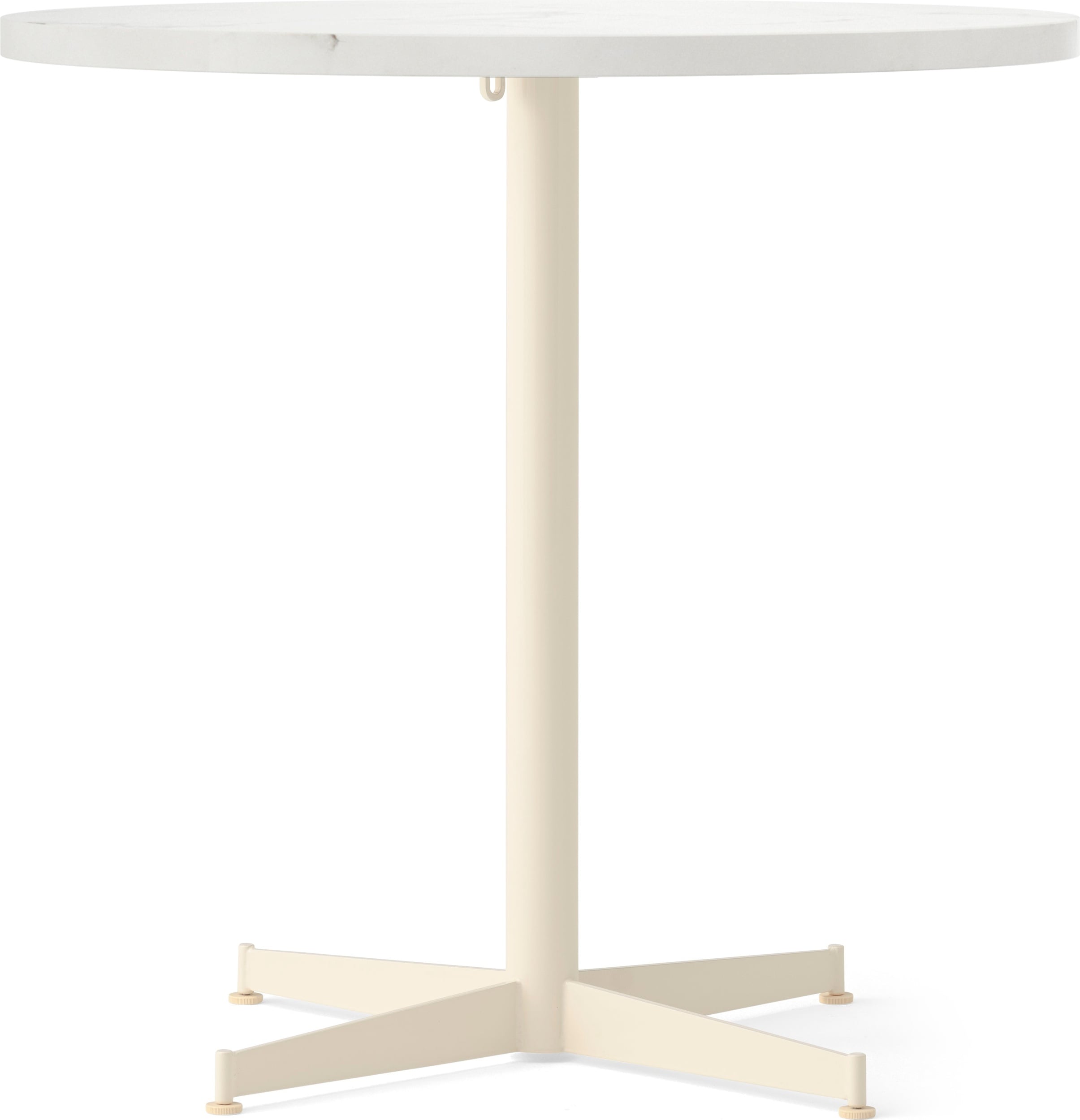Stół z kremową podstawą Nook Star Base Estremoz 80 cm