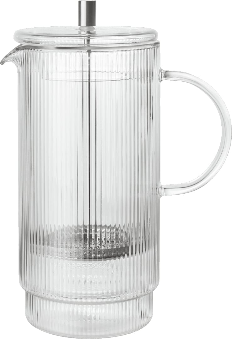 Zaparzacz tłokowy do kawy French Press Ripple przezroczysty