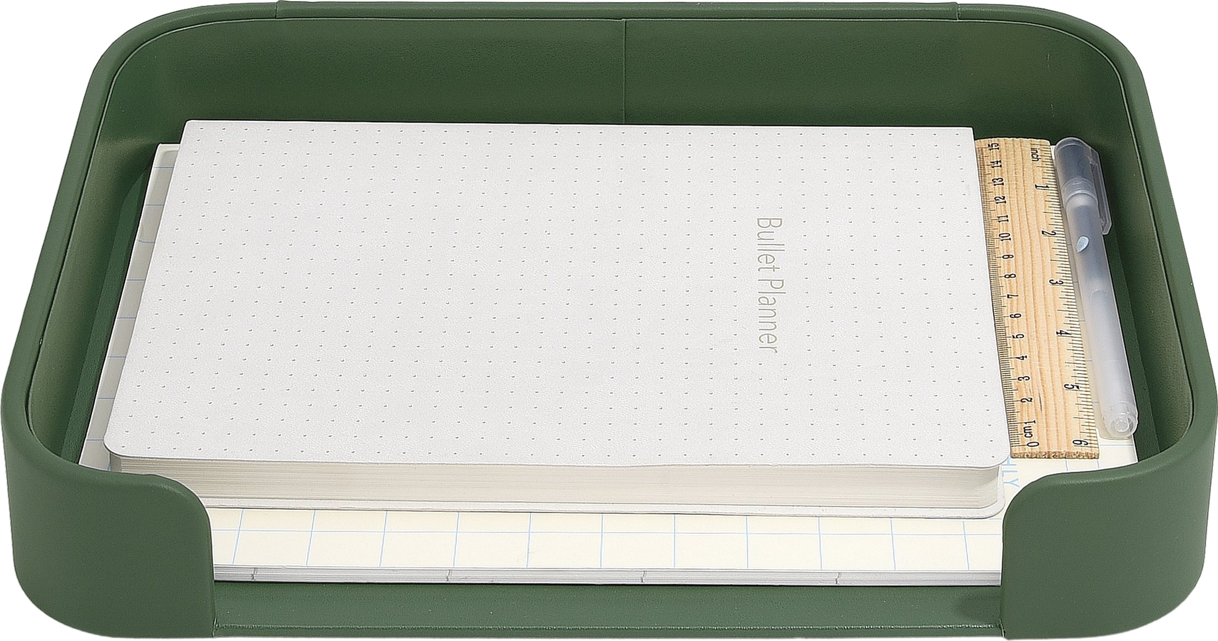 Organizer na listy i dokumenty Stackers 24 5 x 32 5 cm szmaragdowy
