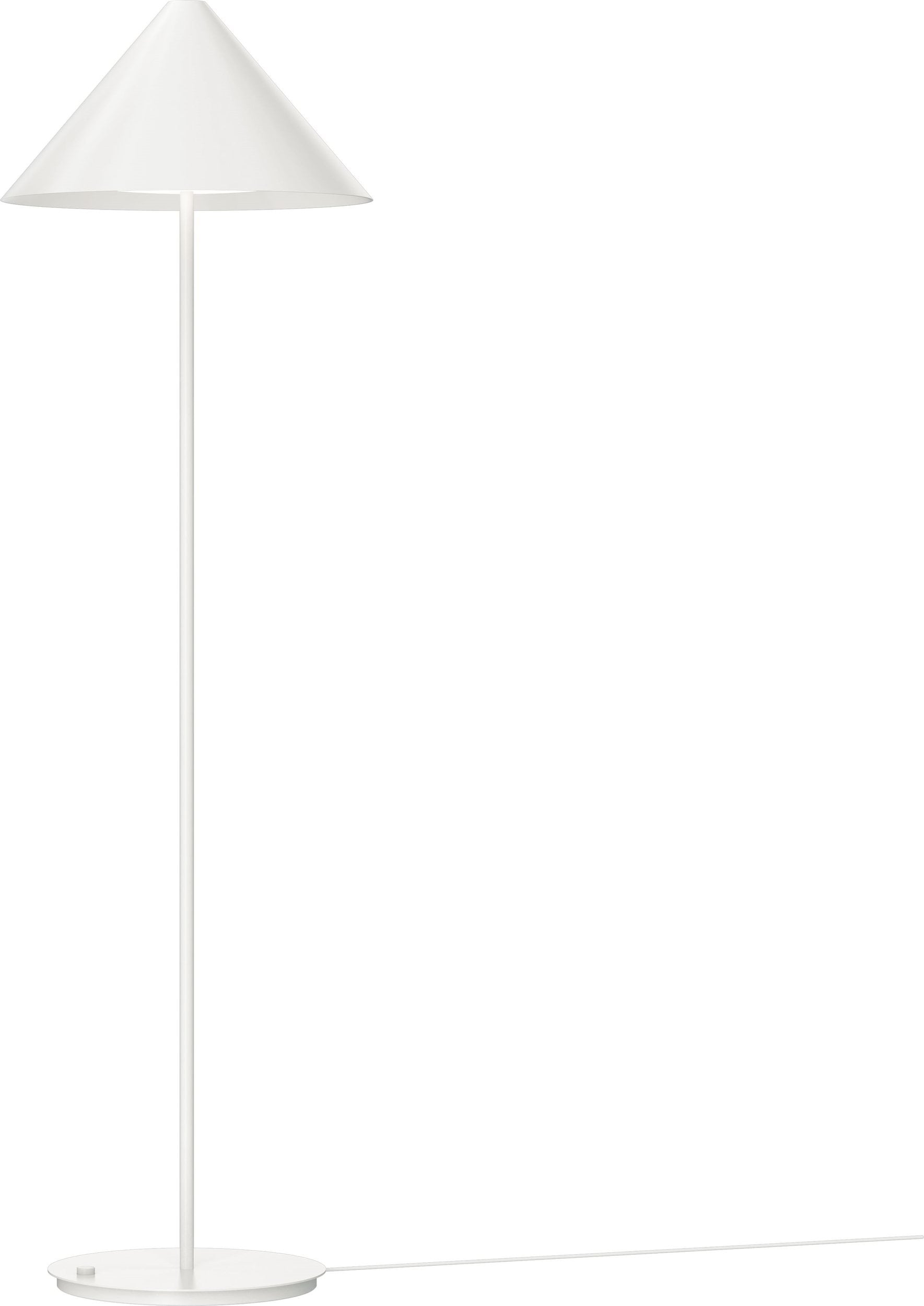 Lampa stojąca Keglen LED 3000K biała