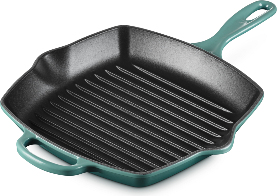 Patelnia grillowa Signature kwadratowa 26 cm bleu riviera