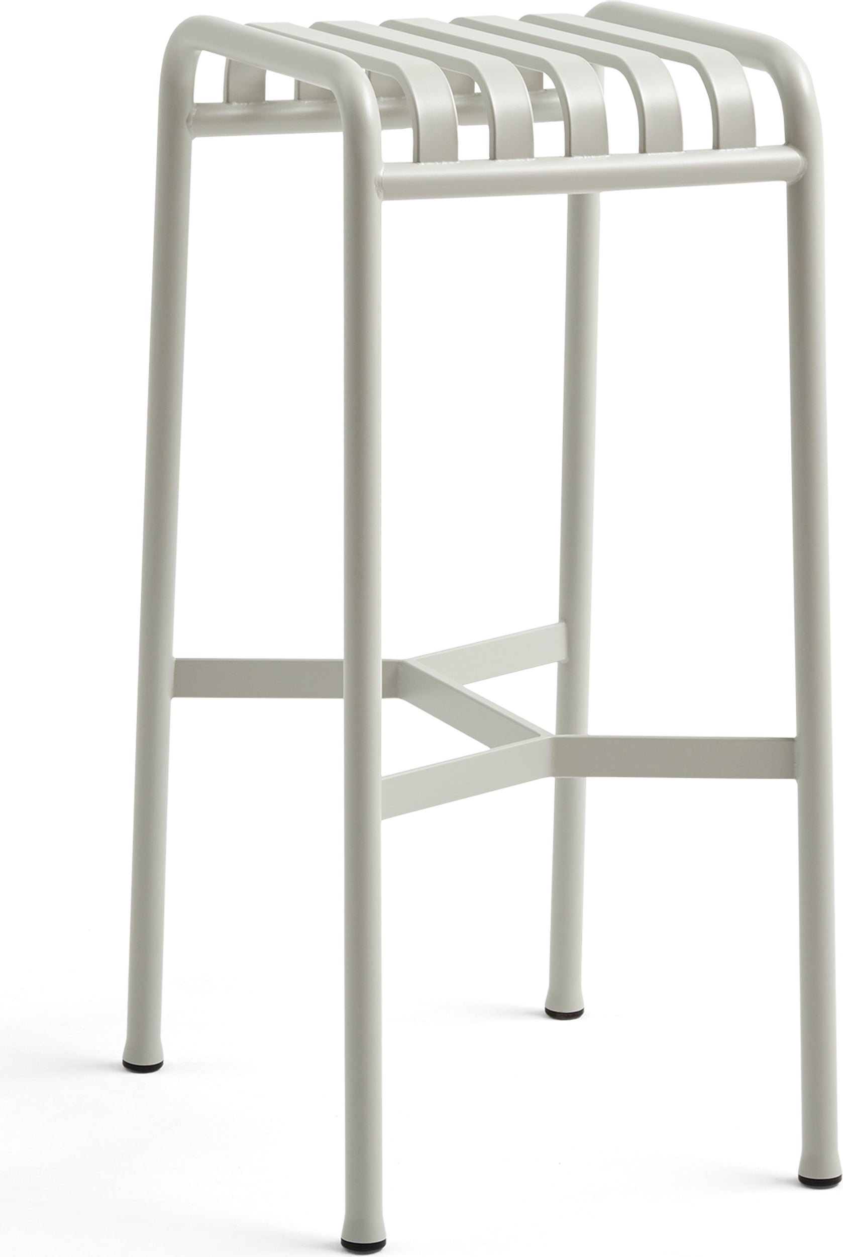 Hoker ogrodowy Palissade 78 cm szary