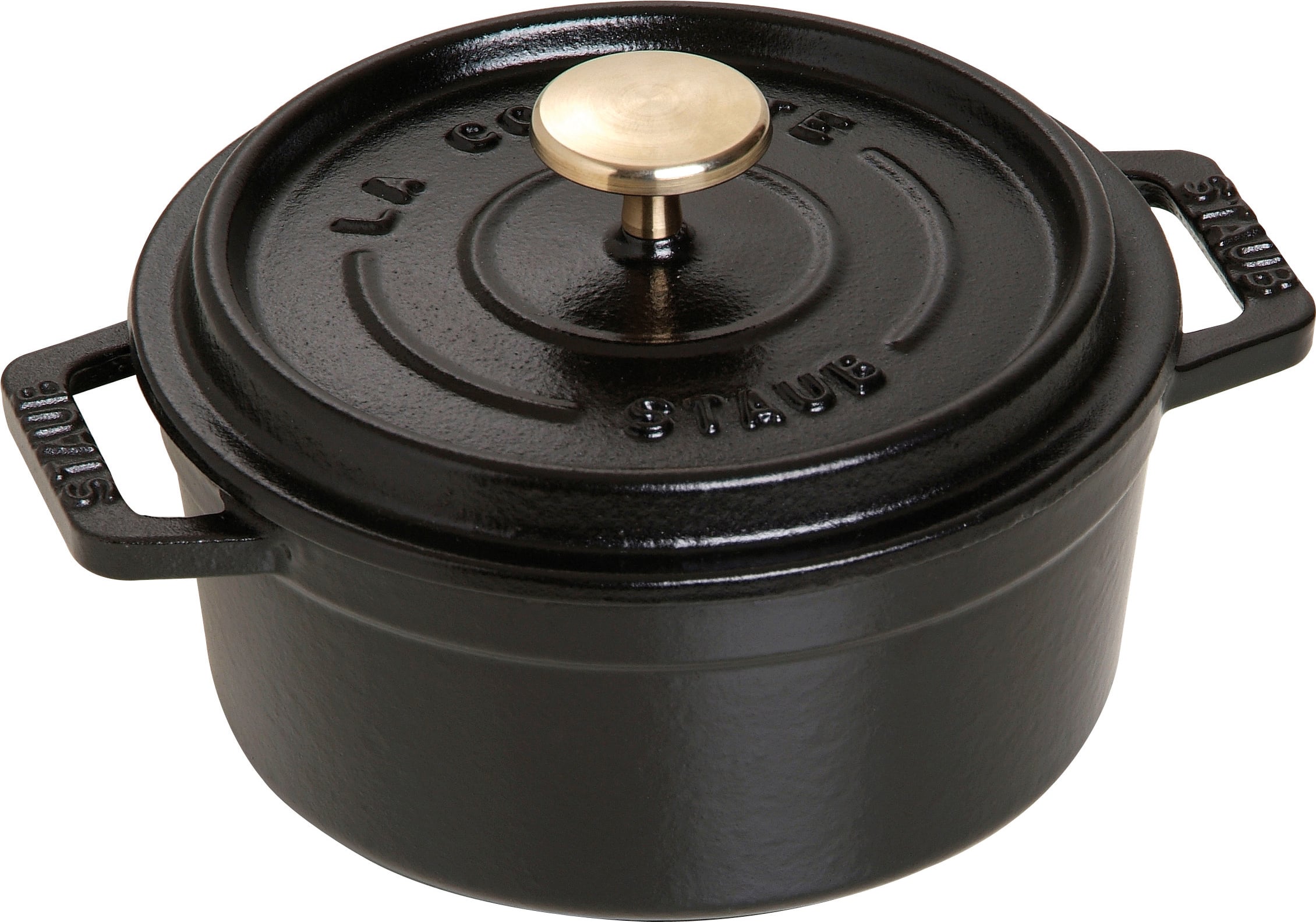 Garnek La Cocotte 400 ml czarny żeliwny