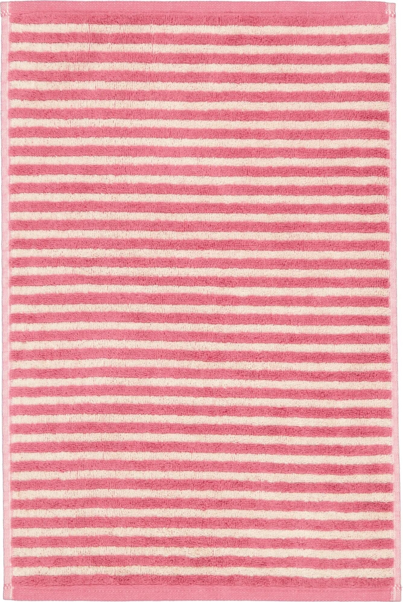 Ręcznik Lines w paski 30 x 50 cm różowy