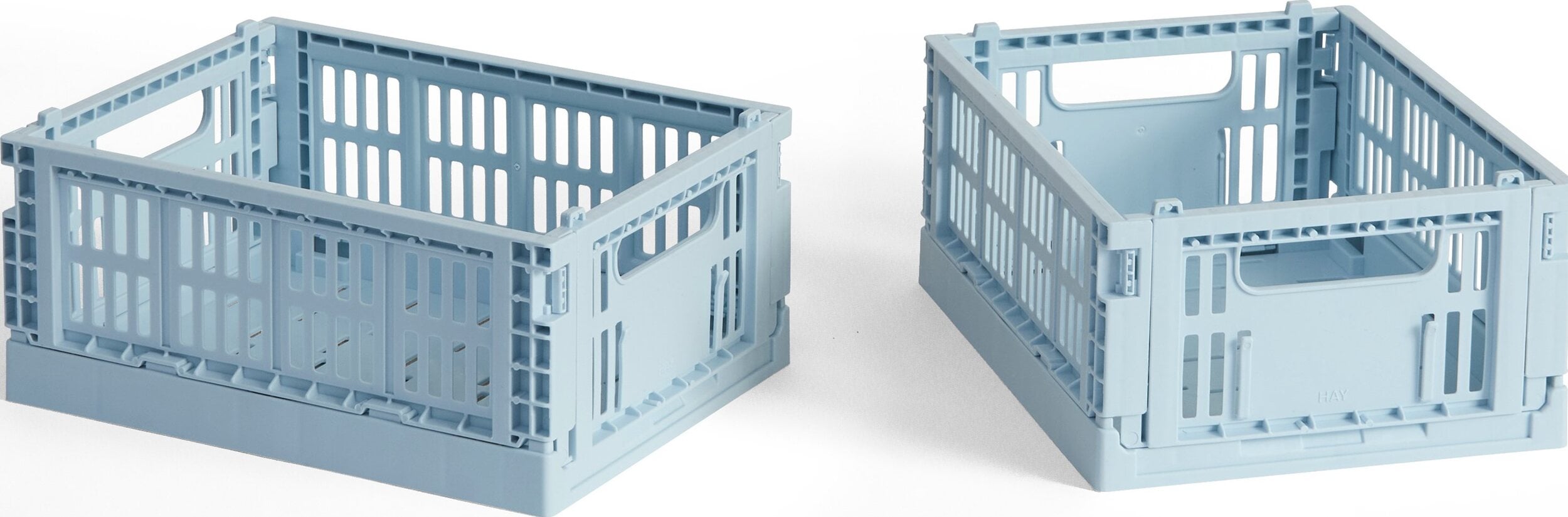 Kosze do przechowywania Hay Colour Crate Mini jasnoniebieskie 2 szt.