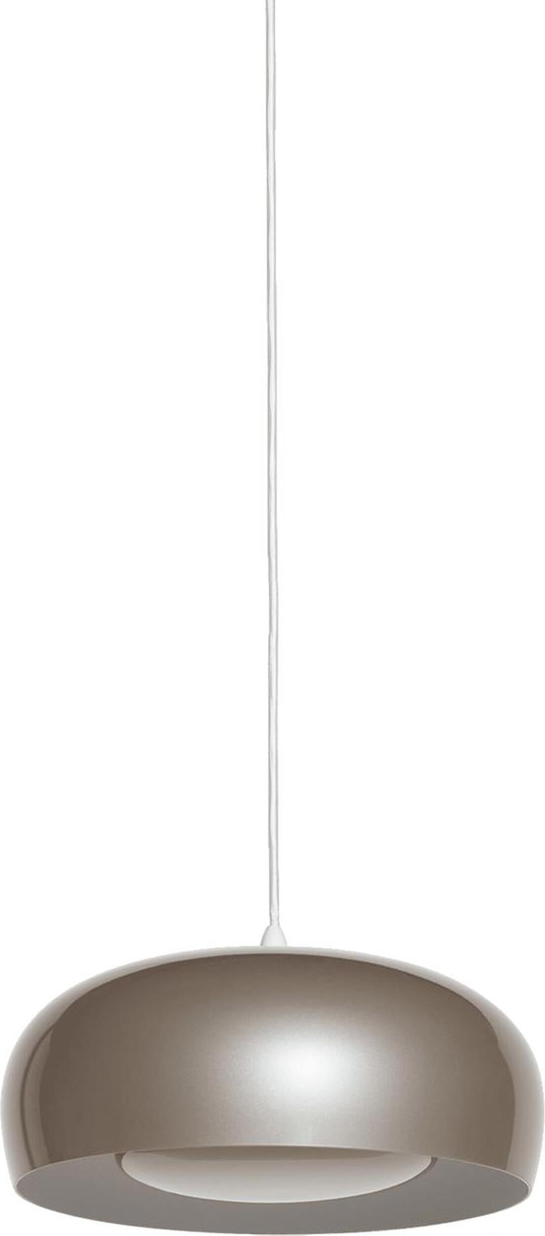 Lampa wisząca Brush 35 cm szara