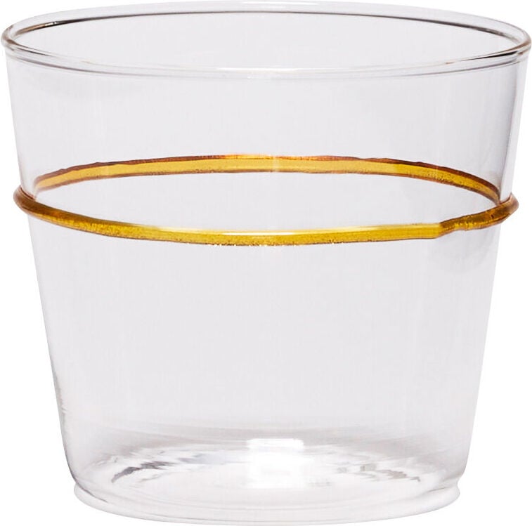 Szklanka Orbit 200 ml żółta