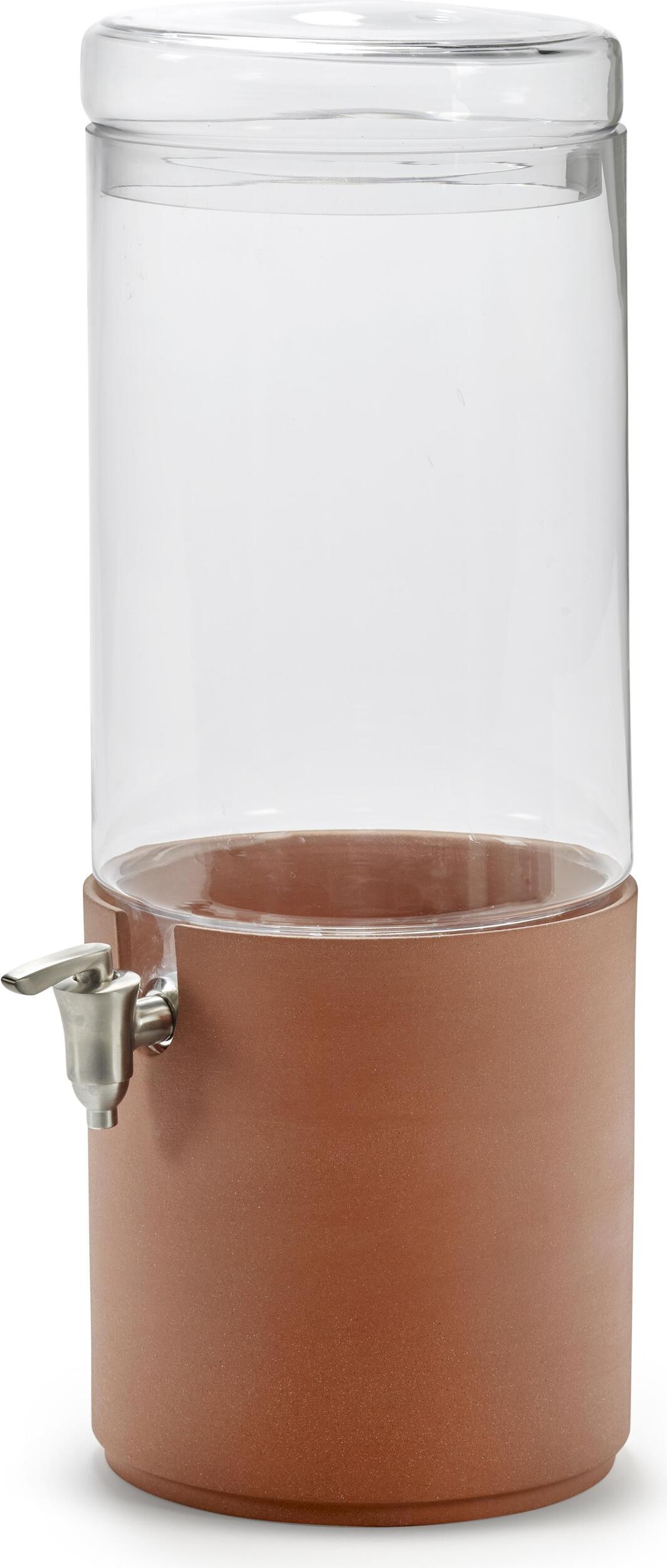 Słój z kranikiem Terracotta 1 l