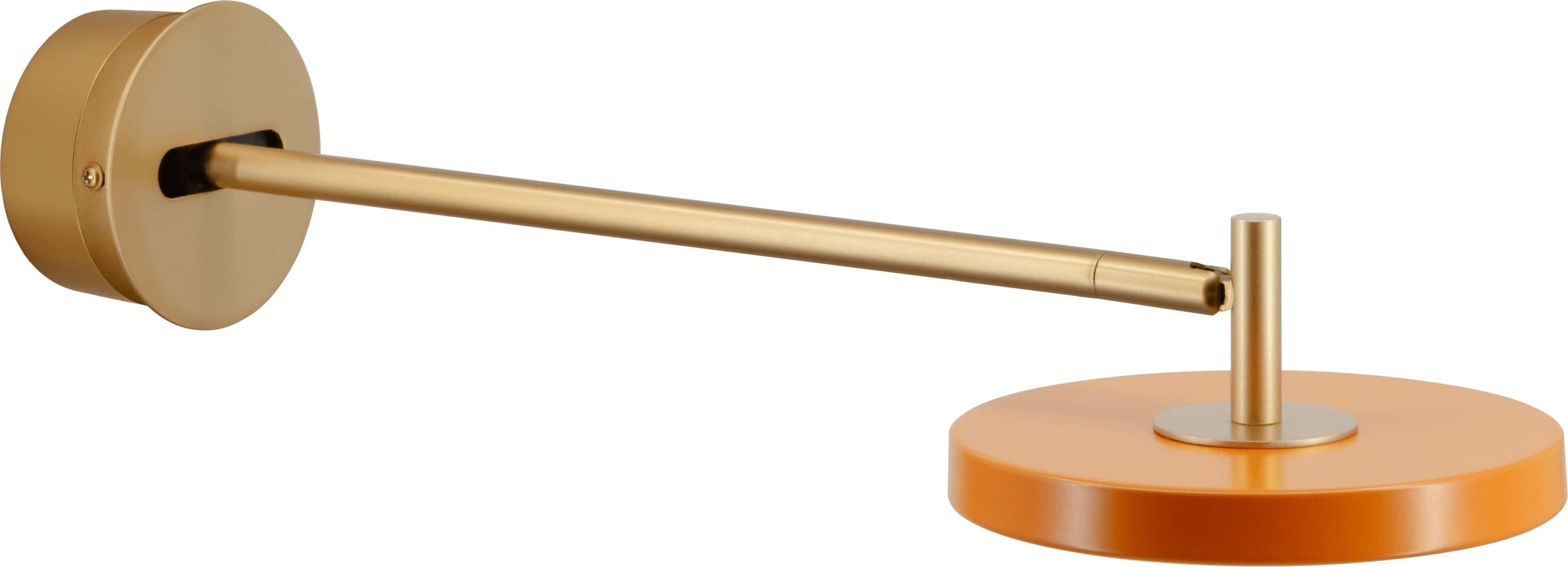 Kinkiet Asteria 44 6 cm pomarańczowy z zawieszeniem ściennym