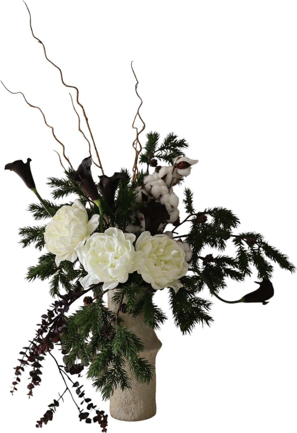 Kwiaty sztuczne bukiet Ivory Pine