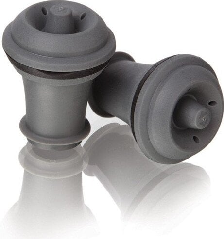 Korki systemu Wine Saver 2 szt. szare