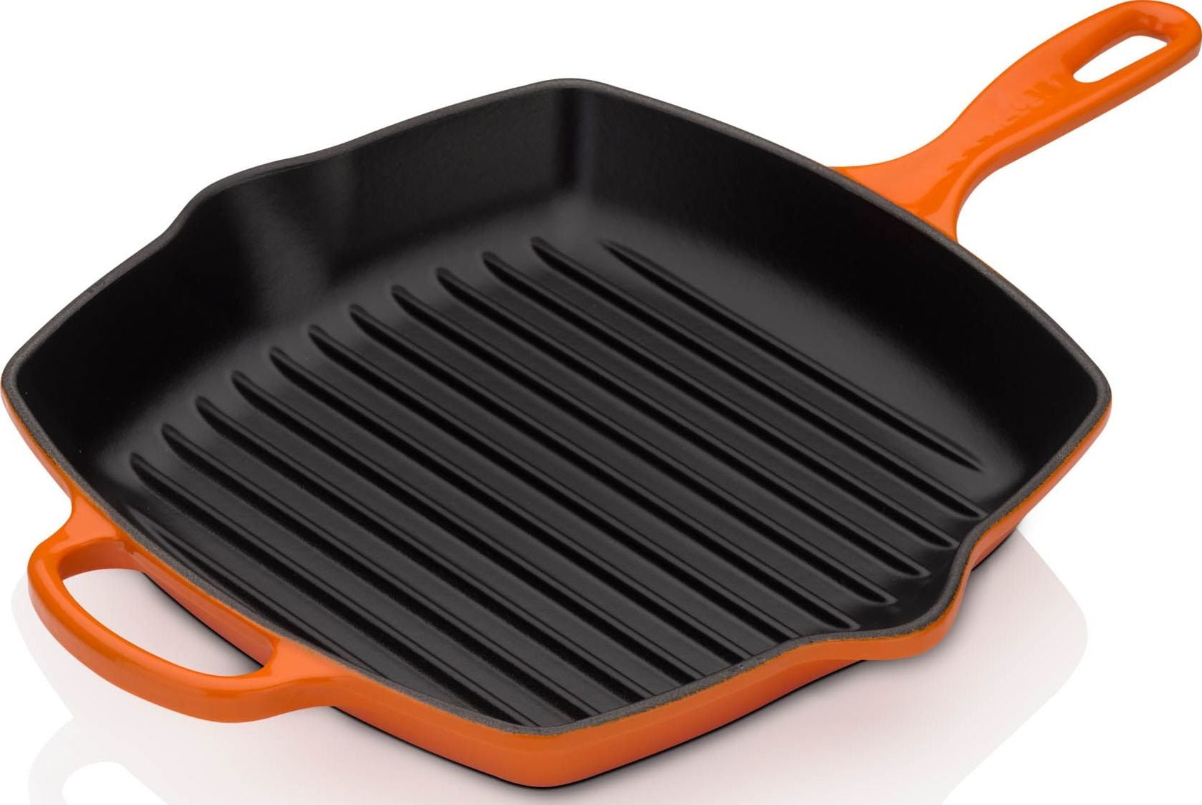 Patelnia grillowa Signature kwadratowa 26 cm płomienny pomarańcz