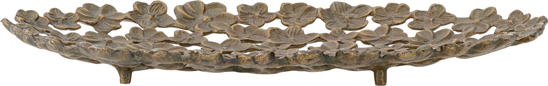 Taca dekoracyjna Micha 43 5 x 25 cm złota