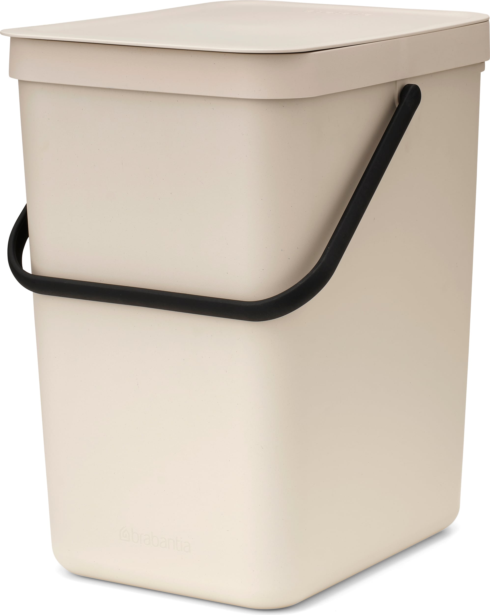 Kosz do segregacji odpadów Sort & Go 25 l beżowy