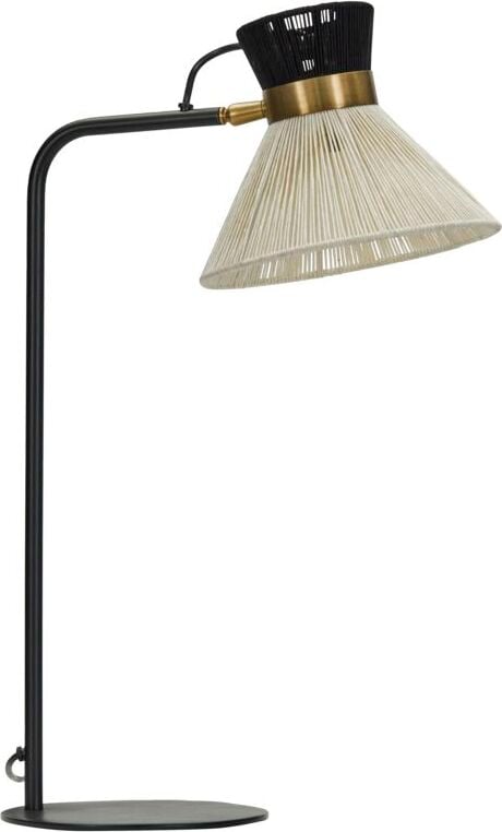 Lampa stołowa Cord czarna