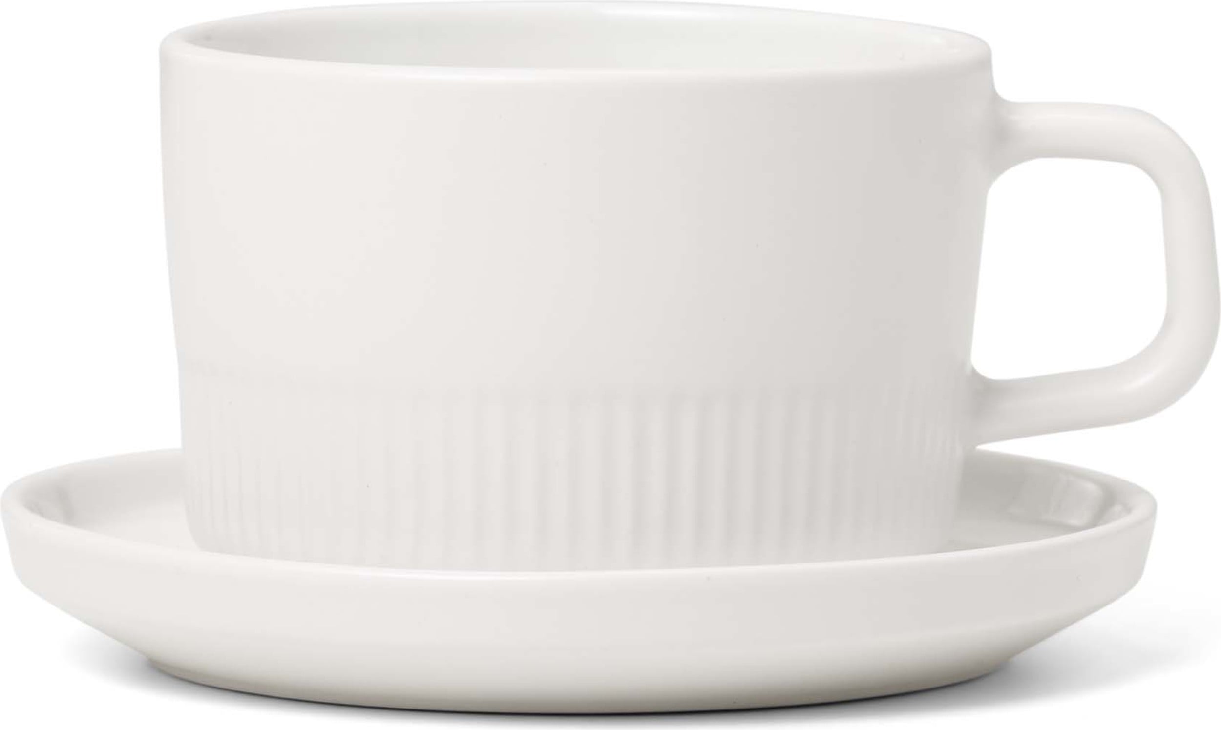 Filiżanka do kawy Moments 200 ml biała ze spodkiem