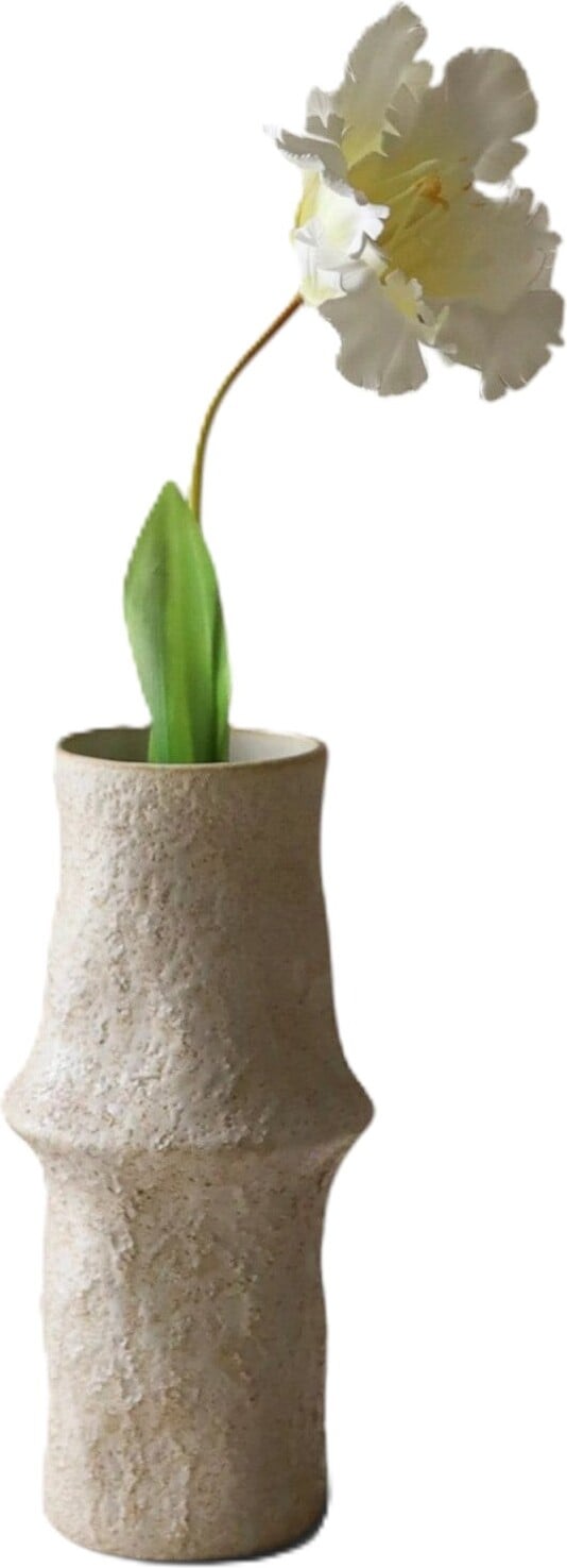 Kwiat sztuczny Botane tulipan 70 cm biały papuzi