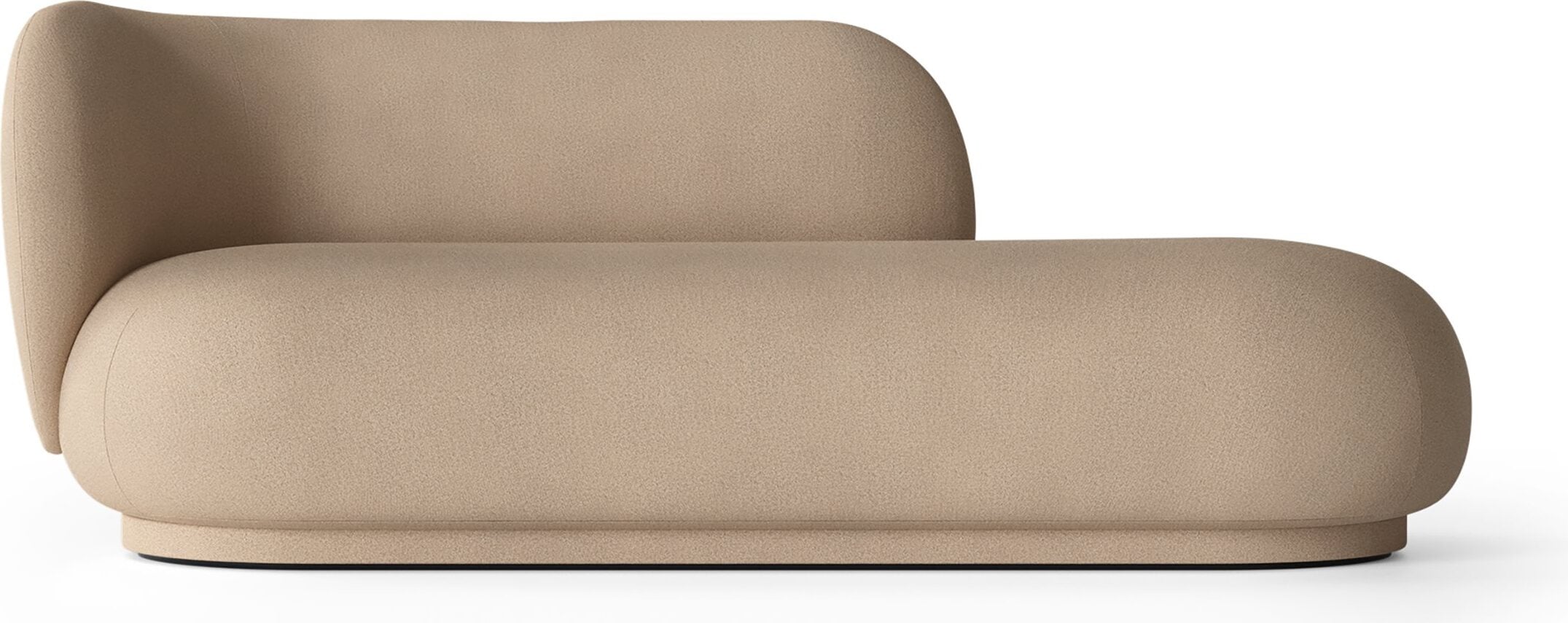 Leżanka lewostronna Rico Brushed piaskowy