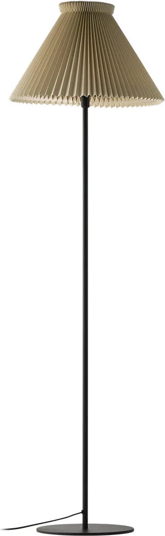 Lampa podłogowa LK 334 155 cm beżowa z papierowym kloszem