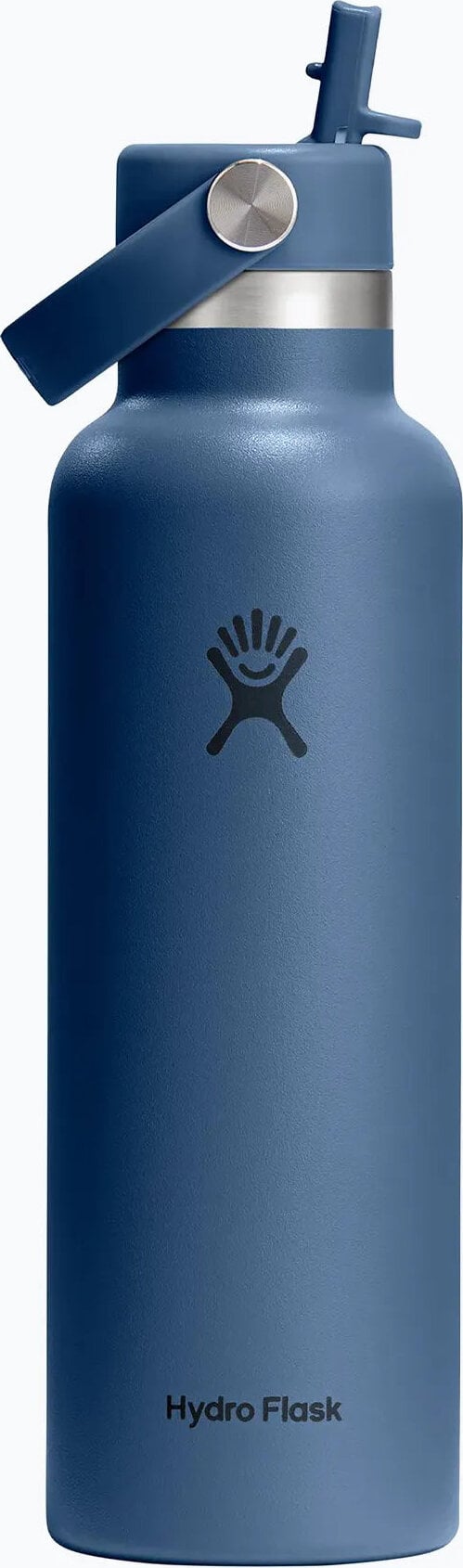 Butelka termiczna z wąskim ustnikiem i słomką Hydro Flask 621 ml Harbor Blue
