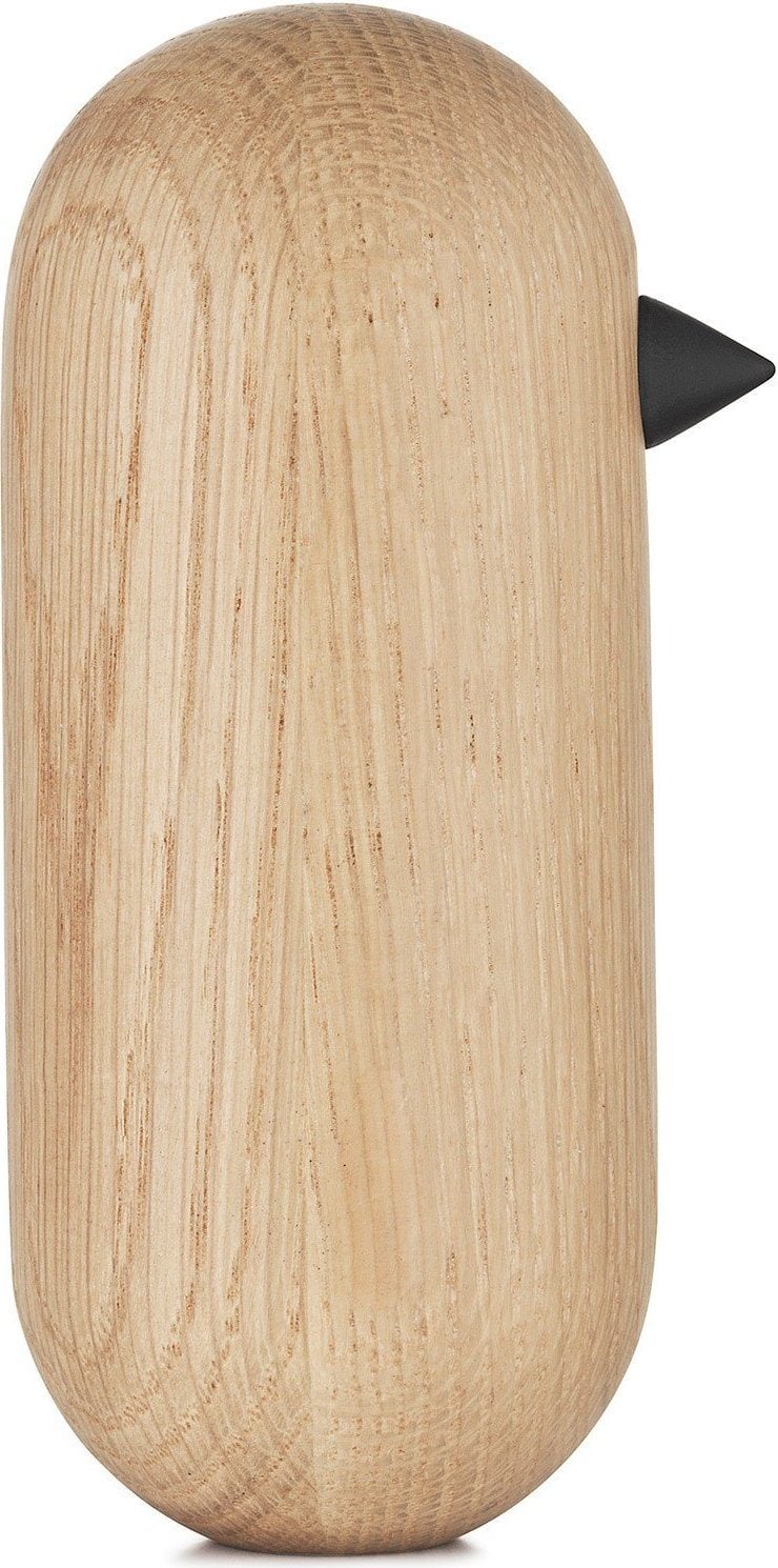 Figurka dekoracyjna Little Bird 13 5 cm naturalny dąb