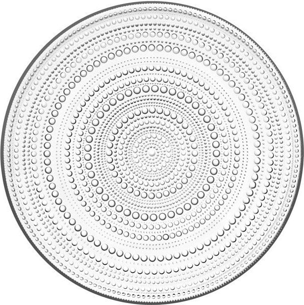 Talerz płaski Kastehelmi 31 cm clear