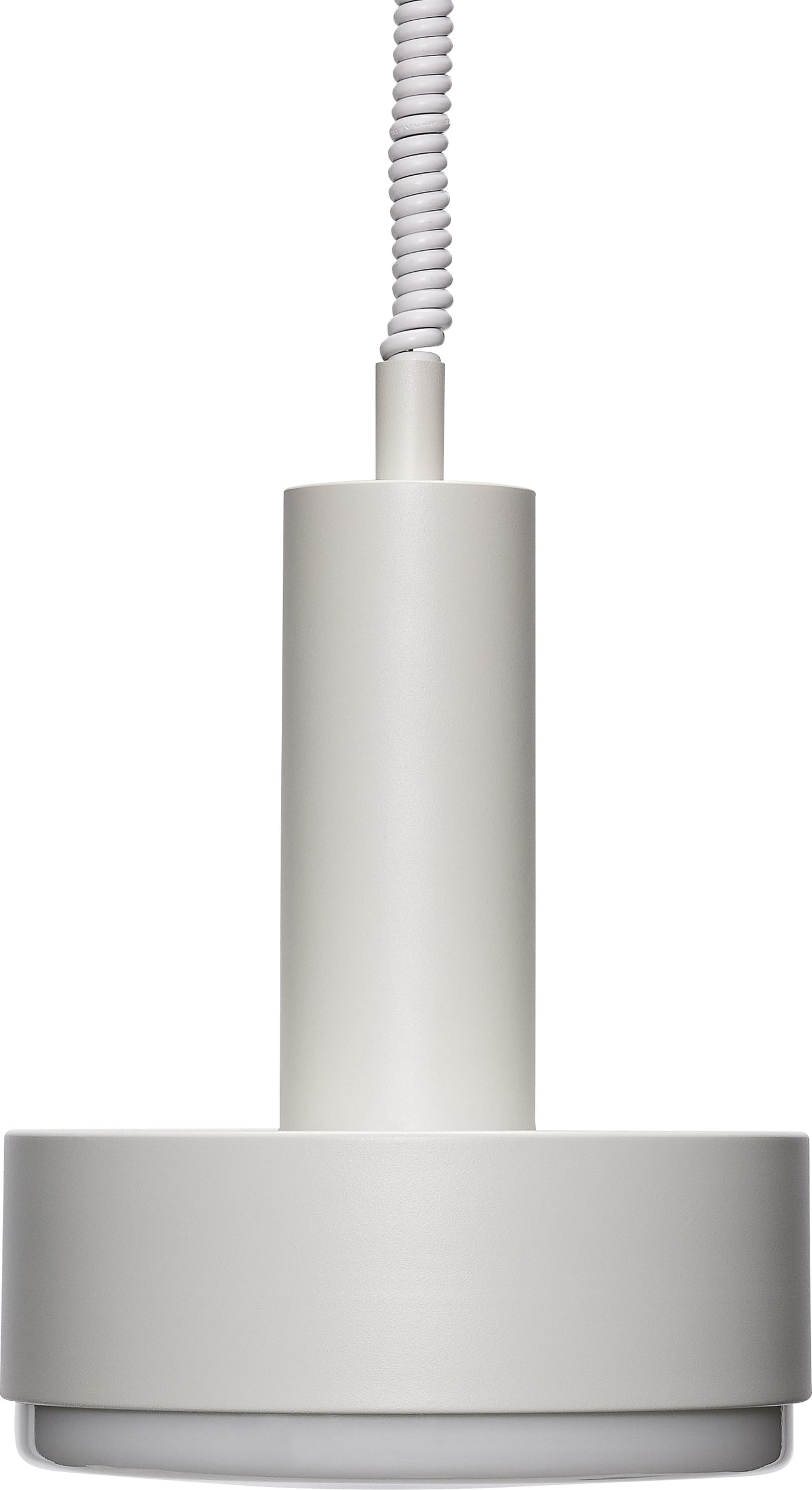 Lampa wisząca Quip jasnoszara