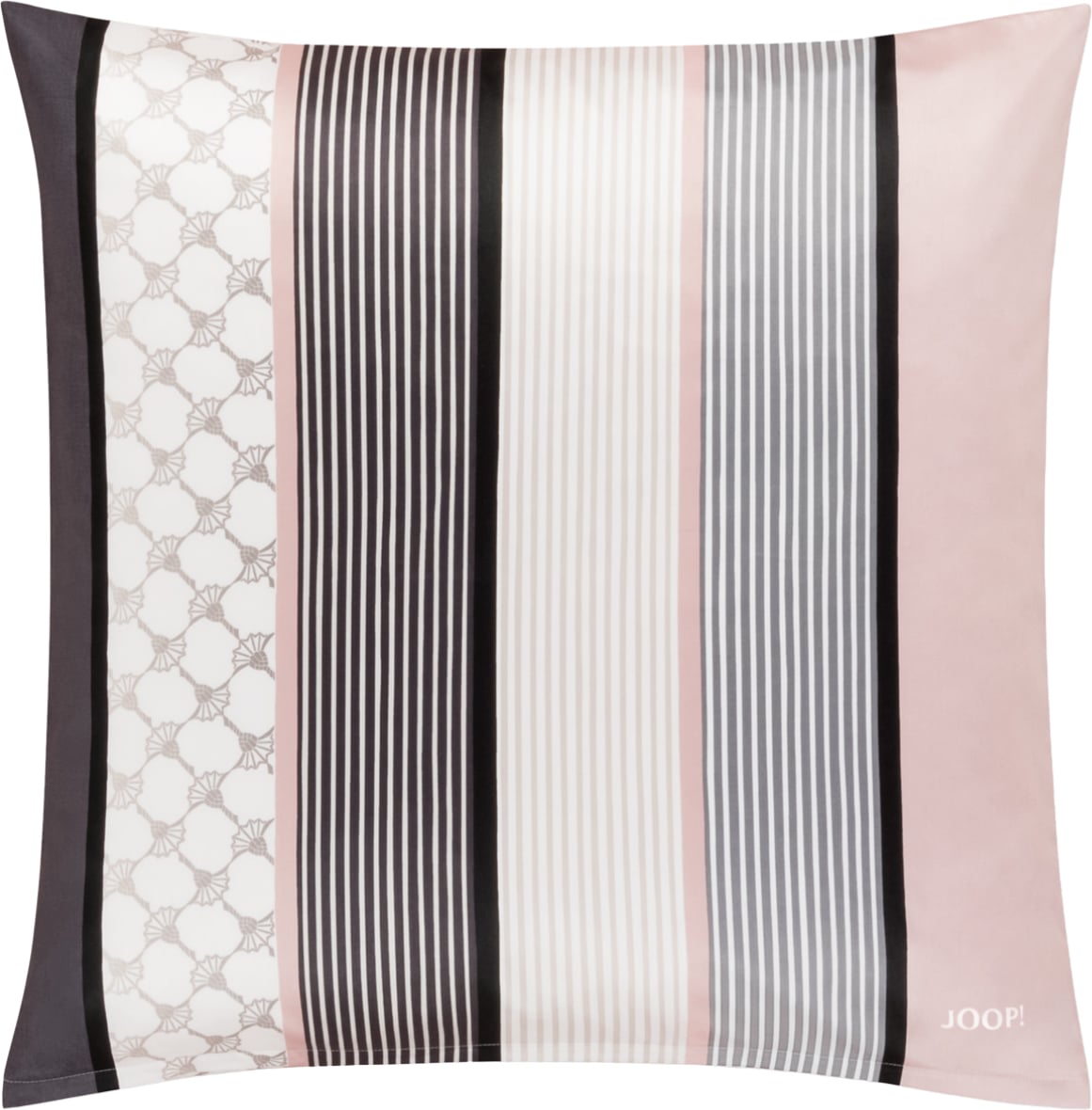 Poszewka na poduszkę Cornflower Stripes 40 x 80 cm deep rose z bawełny satynowej