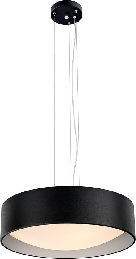 Lampa wisząca Vero czerń i srebro