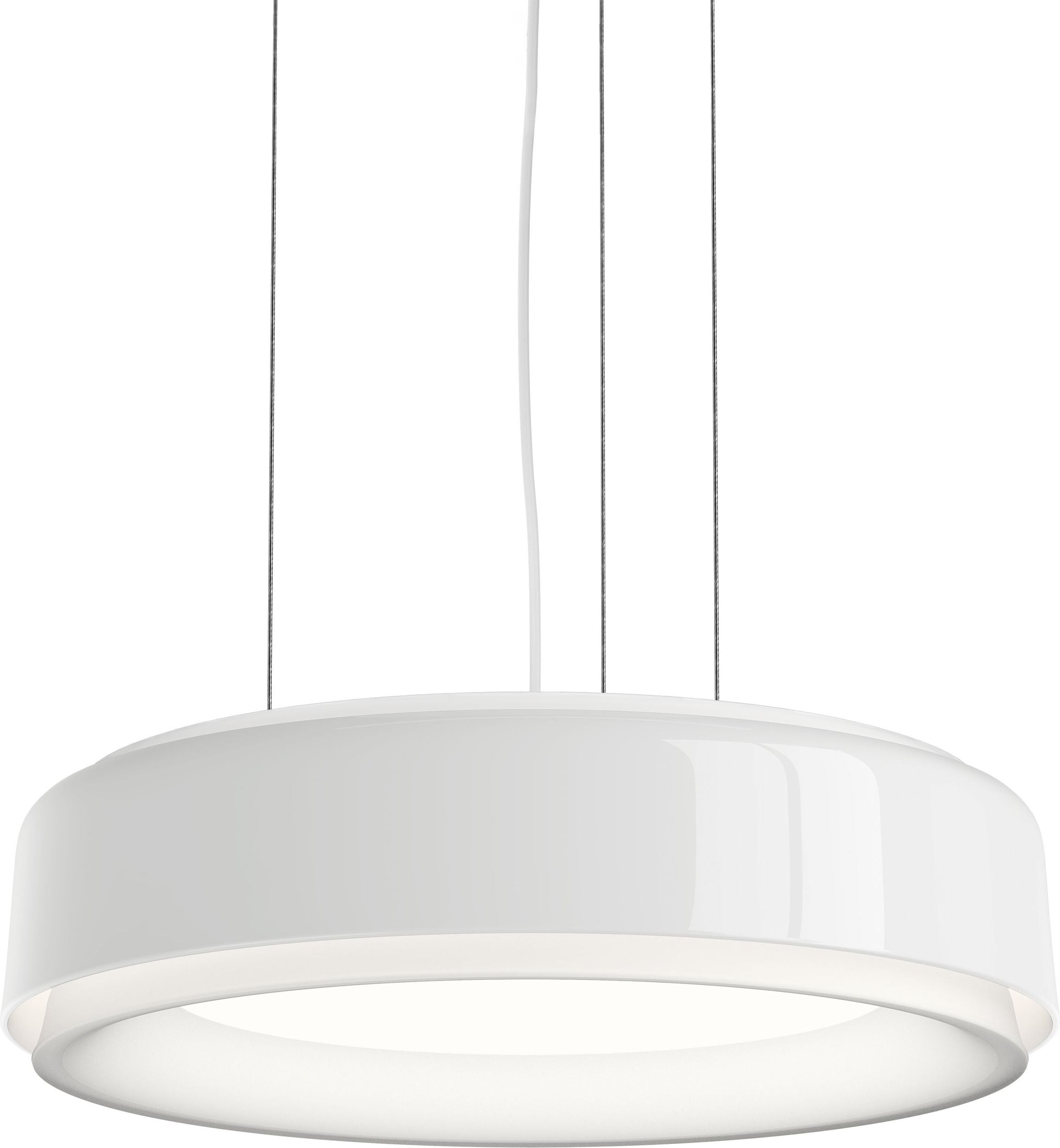 Lampa wisząca LP Grand Suspended LED 2700K 32 cm biała sterowanie oświetleniem Dali