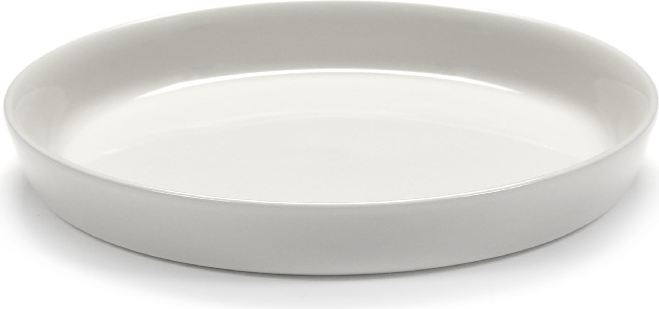 Talerze na przekąski Cena wysokie 14 cm kość słoniowa 4 szt.