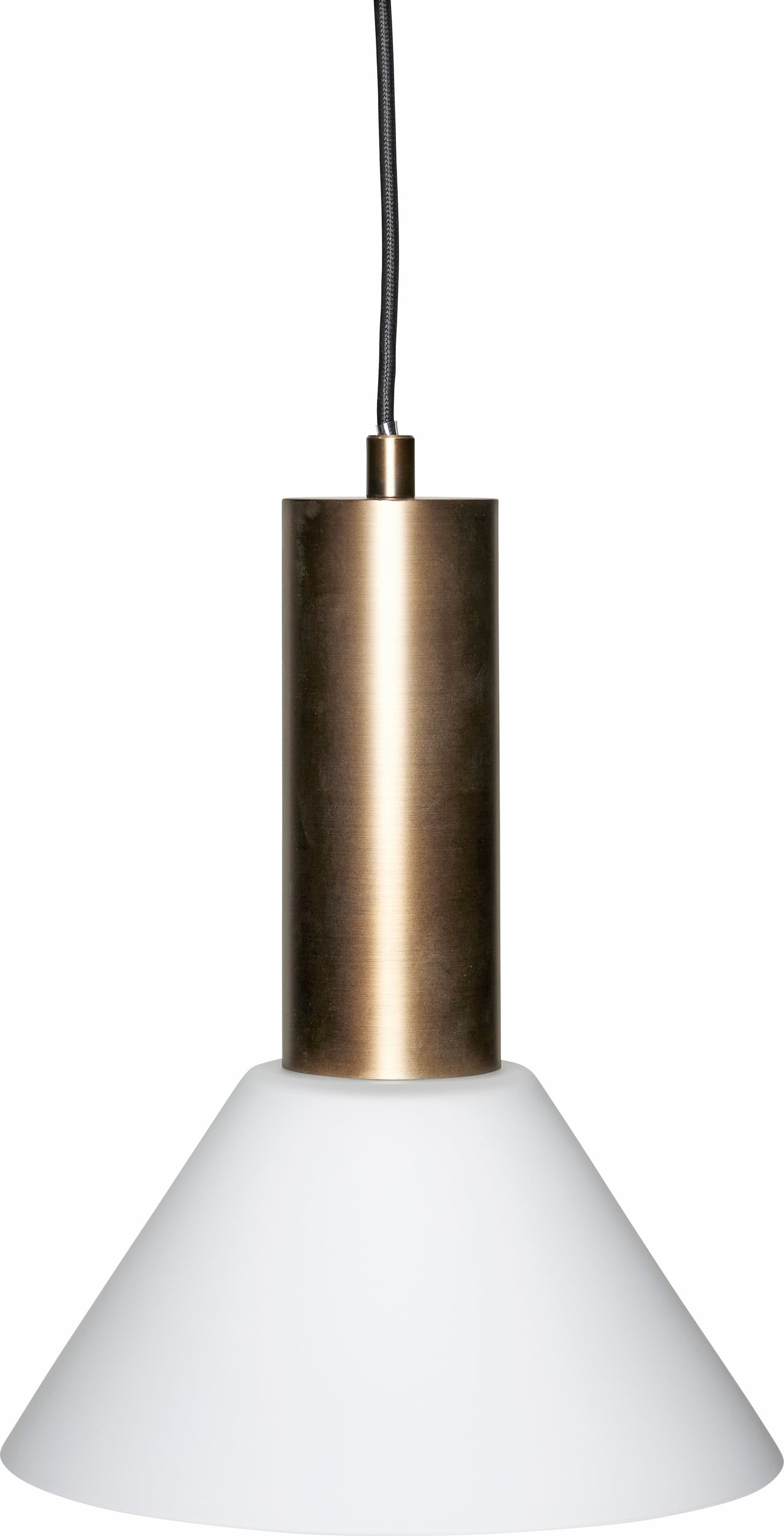 Lampa wisząca Contrast ciemny mosiądz
