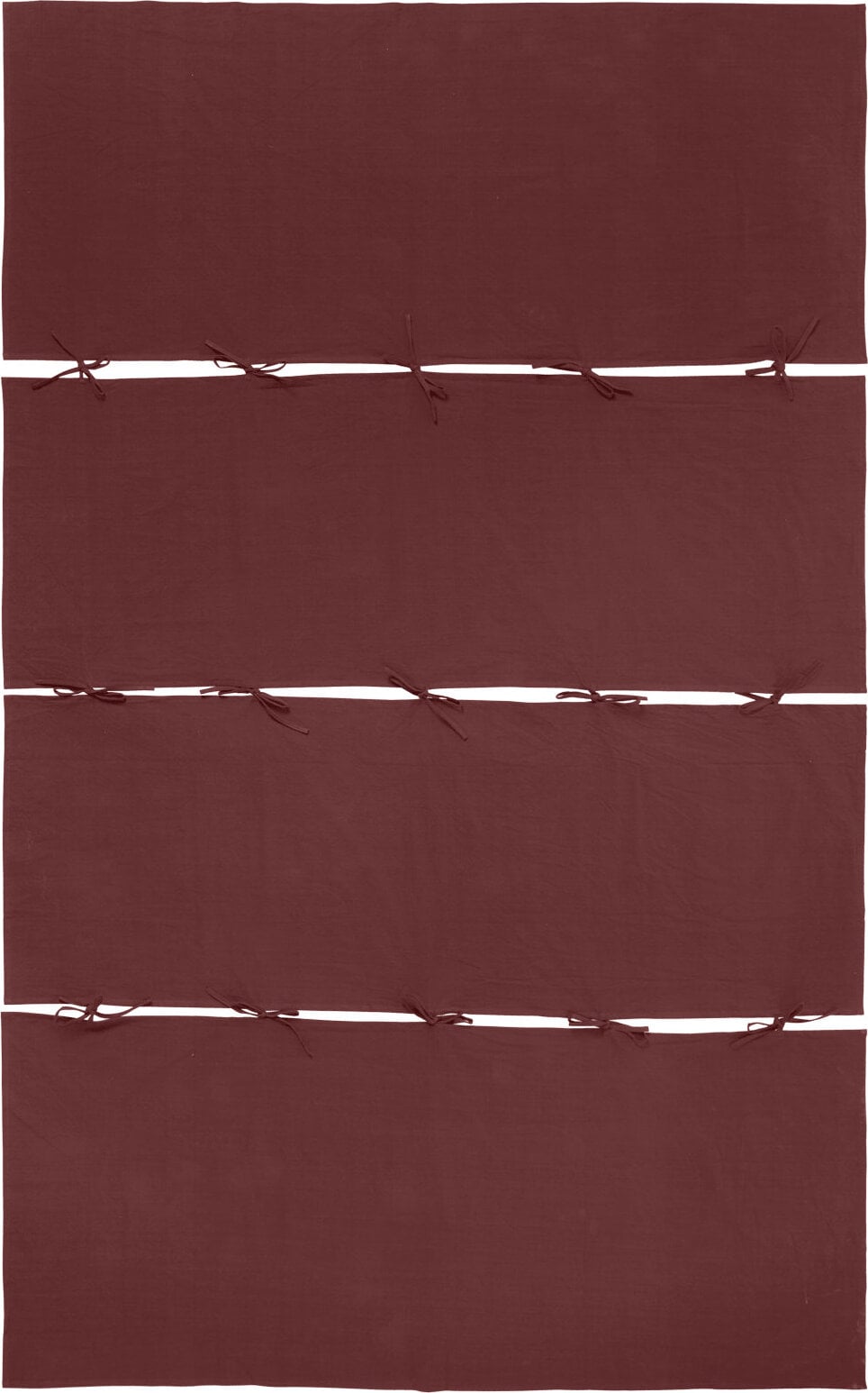 Obrus Link 150 x 240 cm ciemnobrązowy
