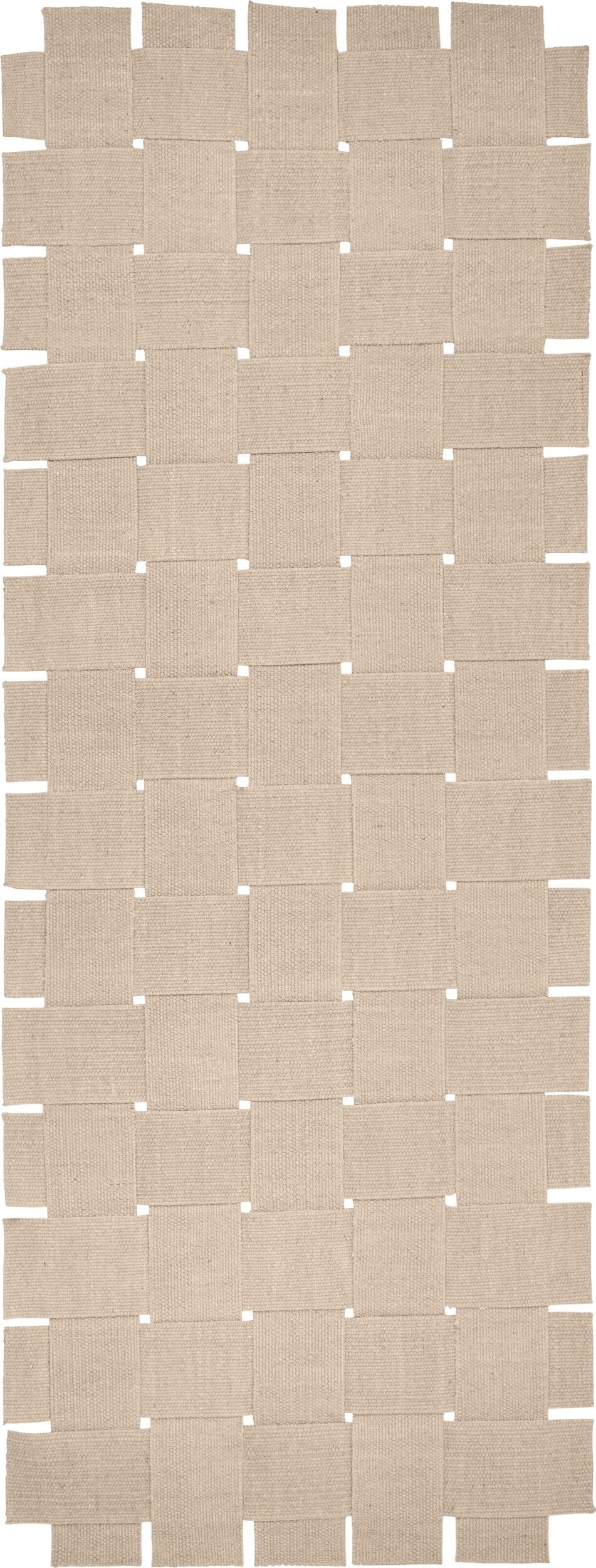 Chodnik Foundation 80 x 200 cm beżowy