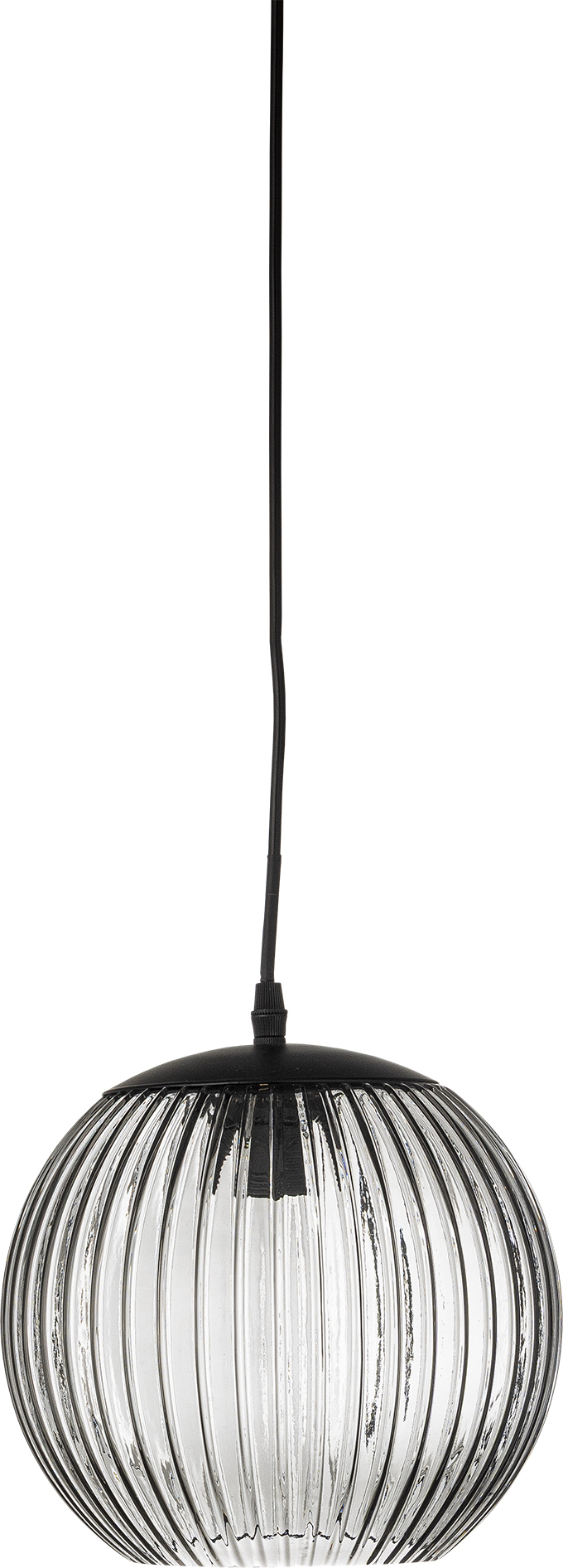 Lampa wisząca Sybia 23 cm szara