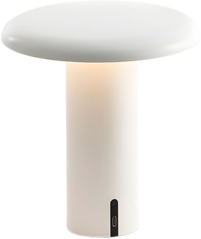 Lampa stołowa bezprzewodowa Takku biała